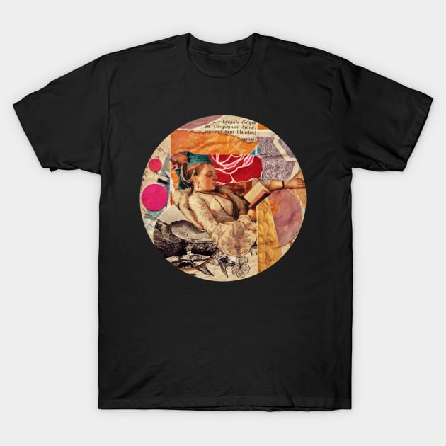 intermission – abstract alchemy (circle) T-Shirt by jennyariane